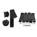 Cinta Invisível Abdominal Modeladora Ajustável Bandagem Faixa Compressão Unissex Térmica