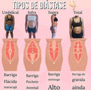 Cinta Invisível Abdominal Modeladora Ajustável Bandagem Faixa Compressão Unissex Térmica