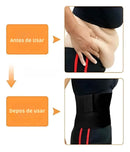 Cinta Invisível Abdominal Modeladora Ajustável Bandagem Faixa Compressão Unissex Térmica
