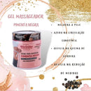 Kit 3 Gel Creme Redutor de Medidas 200g Pimenta Negra