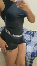 Cinta Invisível Abdominal Modeladora Ajustável Bandagem Faixa Compressão Unissex Térmica